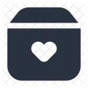 Emballage Amour Icône