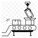 Mobile Emballage Automatise Icon