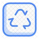 Emballage Boite Paquet Recycle Icône