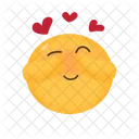 Emoji In Love Feel Icon
