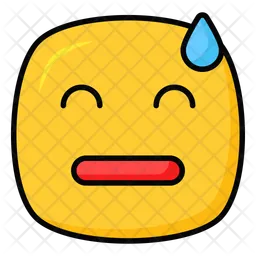 Embarrassed Emoji Icon