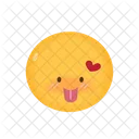 Sticking Embarrassed In Love Icon