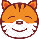 Embarrassed Tiger  Icon