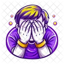 Embarrassment Shame Reaction Icon