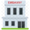 Embassy Building Government Icon