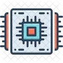 Embedded Microchip Sd Card Icon