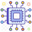 Processor Chip Integrated Circuit Computer Chip Icon