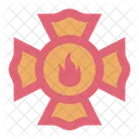 Emblem Fire Flame Icon