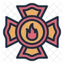 Emblem Fire Flame Icon