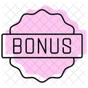 Bonus Distintivo Recompensa Ícone