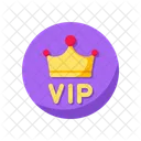 Emblema Vip Ícone