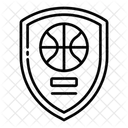 Distintivo de basquete  Ícone