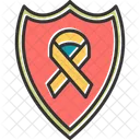 Emblema Del Cancer Cinta De Sensibilizacion Cinta De Cancer De Mama Icono