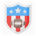 Emblema de fútbol americano  Icono