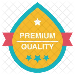 Emblema de qualidade premium  Ícone