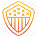 Emblema De Futbol Americano Equipo Rugby Icono