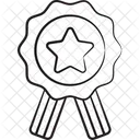 Distintivo De Estrela Distintivo Premio Icon