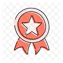 Distintivo De Estrela Distintivo Premio Icon