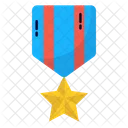 Distintivo De Estrela Conquista Oficial Ícone