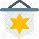 Distintivo De Estrela Medalha De Estrela Medalha Icon