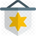 Distintivo De Estrela Medalha De Estrela Medalha Icon