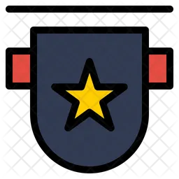 Distintivo de estrela  Ícone