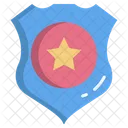 Distintivo De Estrela Medalha De Estrela Premio Ícone