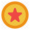 Distintivo de estrela  Ícone