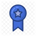 Distintivo De Estrela Distintivo Medalha Ícone