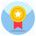 Distintivo de estrela  Ícone