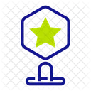 Distintivo de estrela  Ícone