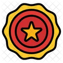 Distintivo de estrela  Ícone