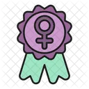 Distintivo de feminismo  Ícone