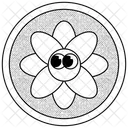 Emblema de flor  Ícone