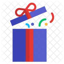 Embracing the Joy of Christmas with Gift Box  Icon