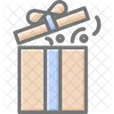 Christmas Joy Gift Box Festive Presents 아이콘