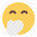 Embrassed Smiley Emoji Icon