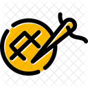 Embroidery Needlework Stitching Icon