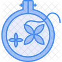 Embroidery Sewing Fabric Icon