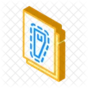 Sewing Pattern Isometric Icon