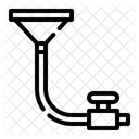 Embudo Filtro Liquido Icono