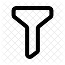 Embudo Filtro Clasificacion Icono