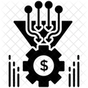 Embudo De Innovacion Proceso De Desarrollo Filtro De Datos Icono