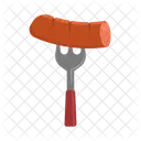 Carne Salchichas Comida Icon
