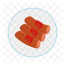 Carne Salchichas Comida Icon