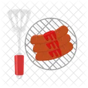 Carne Salchichas Comida Icon