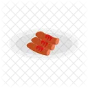 Carne Salchichas Comida Icon