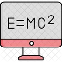 Emc 2 Monitor Physics Symbol