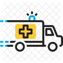Emergency Medical Ambulance Icon