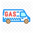 Emergency Gas Service Icon